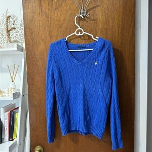 Ralph Lauren Blue Crew Neck Sweater